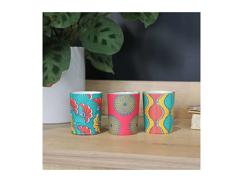 Duftkerzen "Votives Batik" (3-stück)