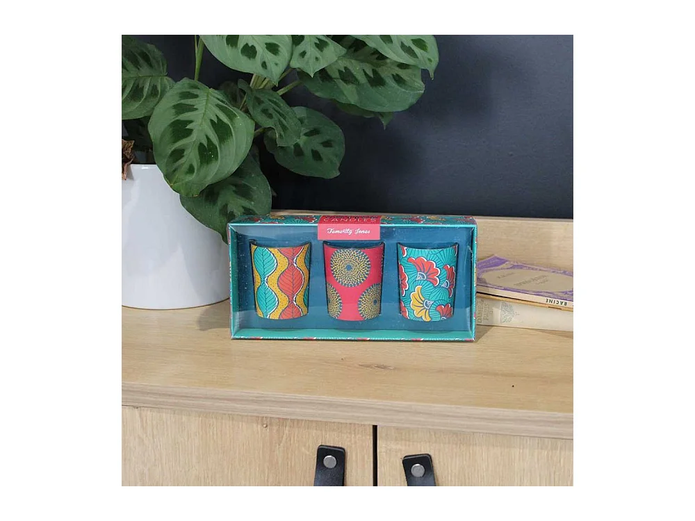 Duftkerzen "Votives Batik" (3-stück)