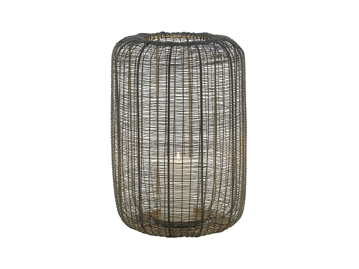 Portacandele in filo Modello grande