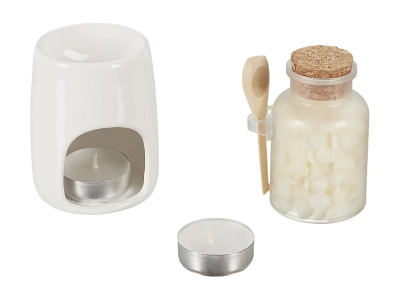 Caja de quemador de perfume con cera perfumada de flor de cerezo