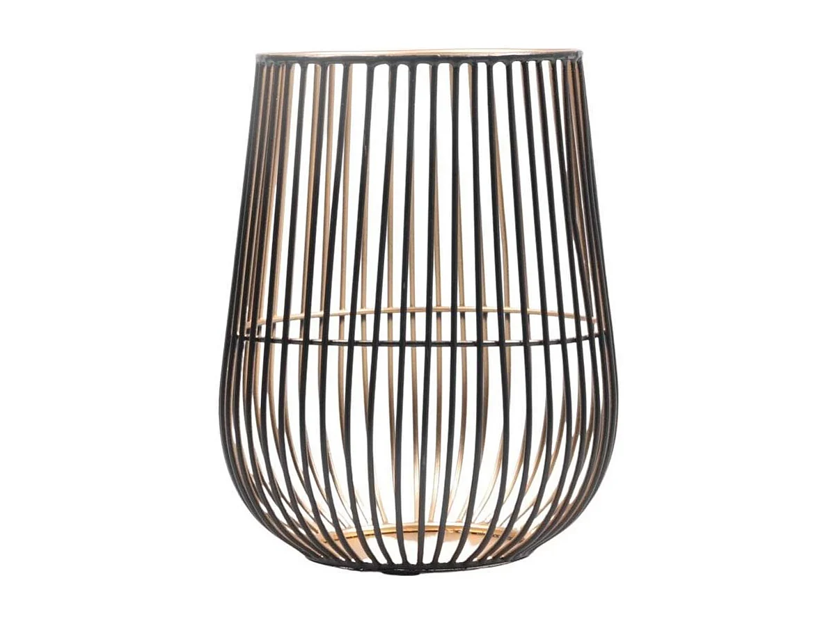 Windlicht aus Draht Andrea 16 x 23 cm