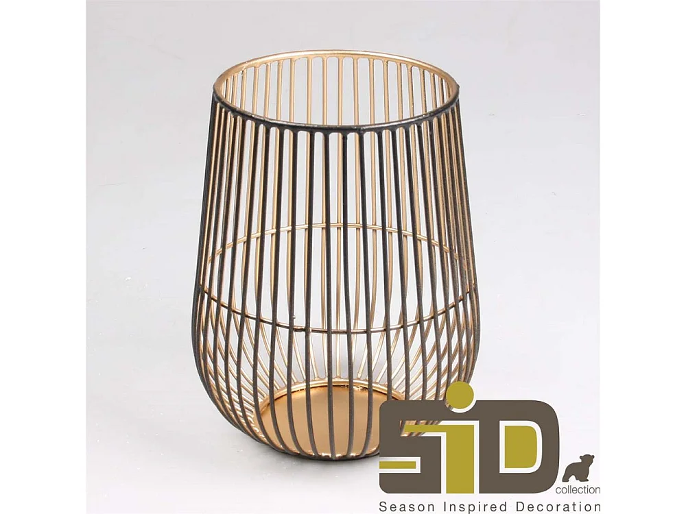 Windlicht aus Draht Andrea 16 x 23 cm