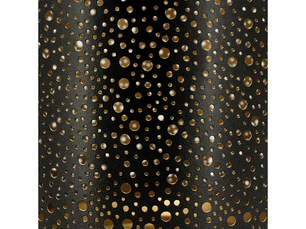 Windlicht aus matten Metall