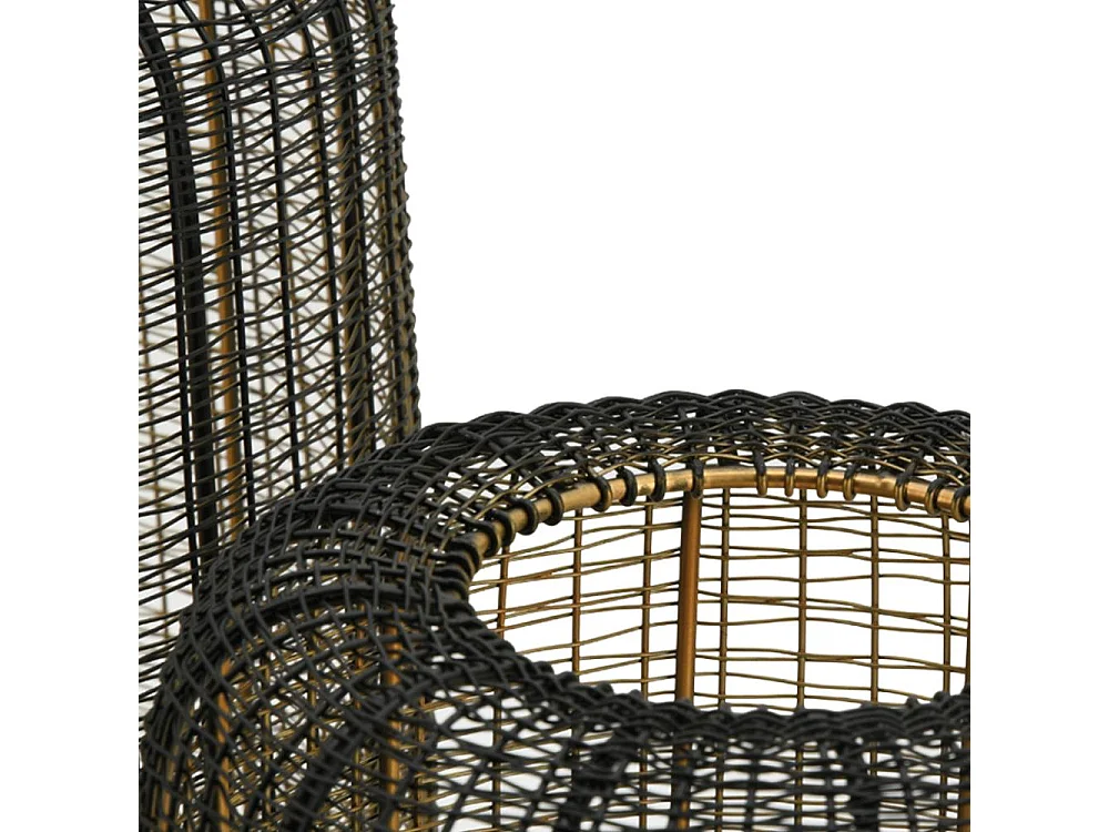 Photophore en fil de métal  Moyen modèle