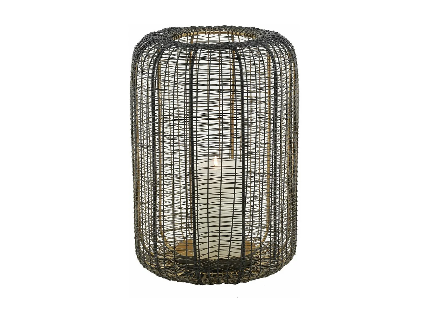 Photophore en fil de métal  Moyen modèle