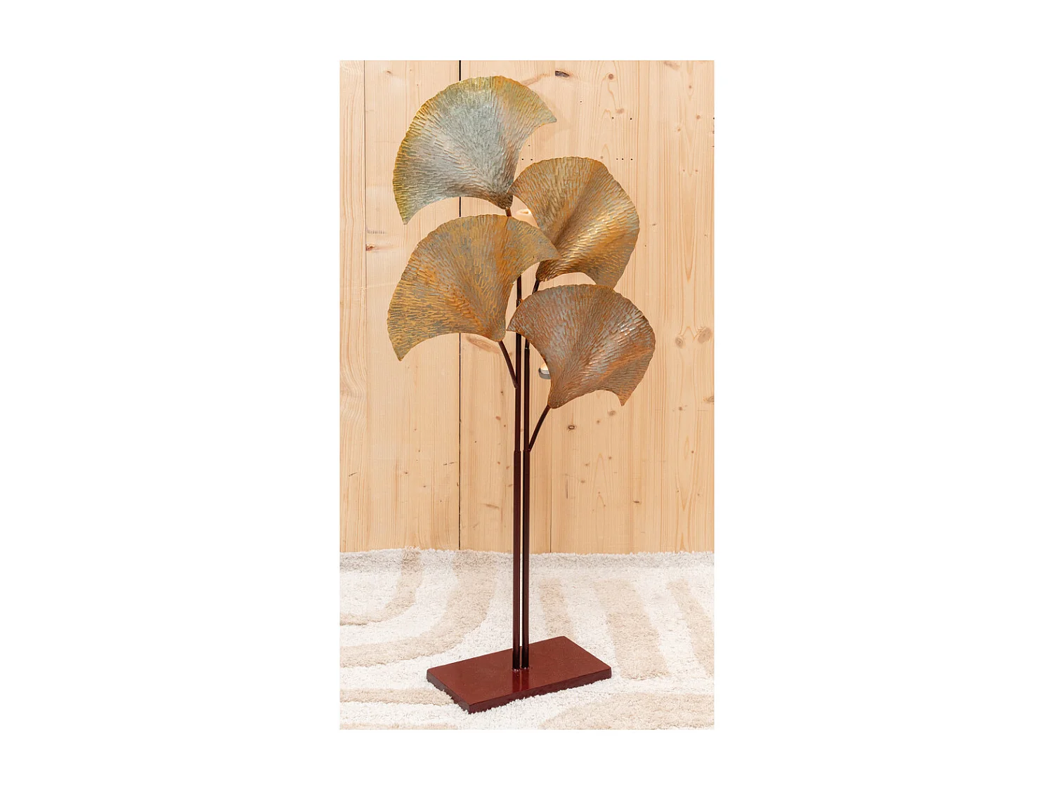 Photophore sur pied artdéco