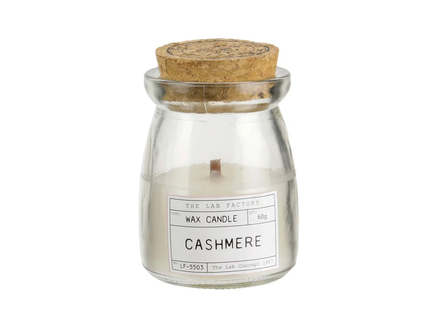 Bougies parfumées couvercle en liège 8.5 cm (Lot de 4)