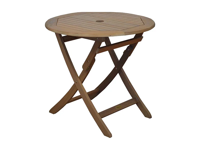 Table en eucalyptus Sophie Rond