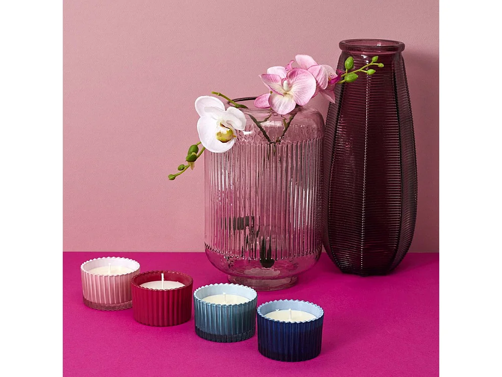 Bougie parfumée message caché 6 cm 4 modèles assortis