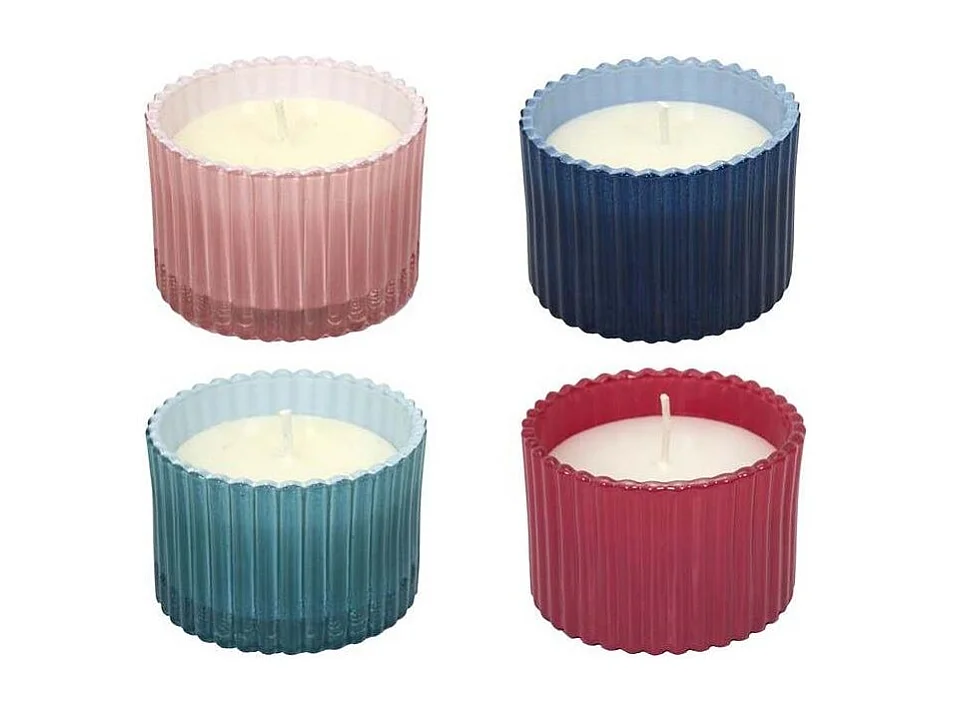 Bougie parfumée message caché 6 cm 4 modèles assortis