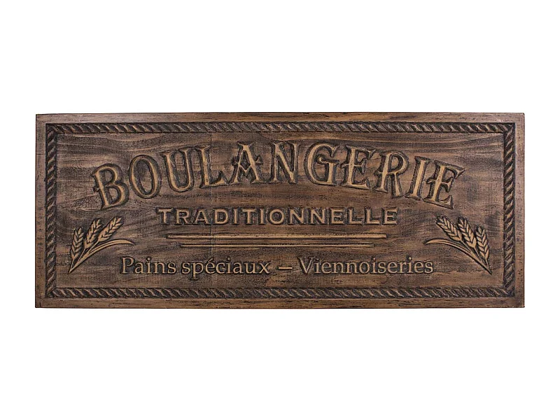 Dekoratives Holzschild Bäckerei 108 x 42 cm