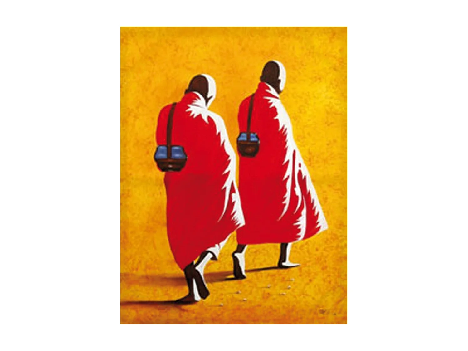 Tableau Moines bouddhistes