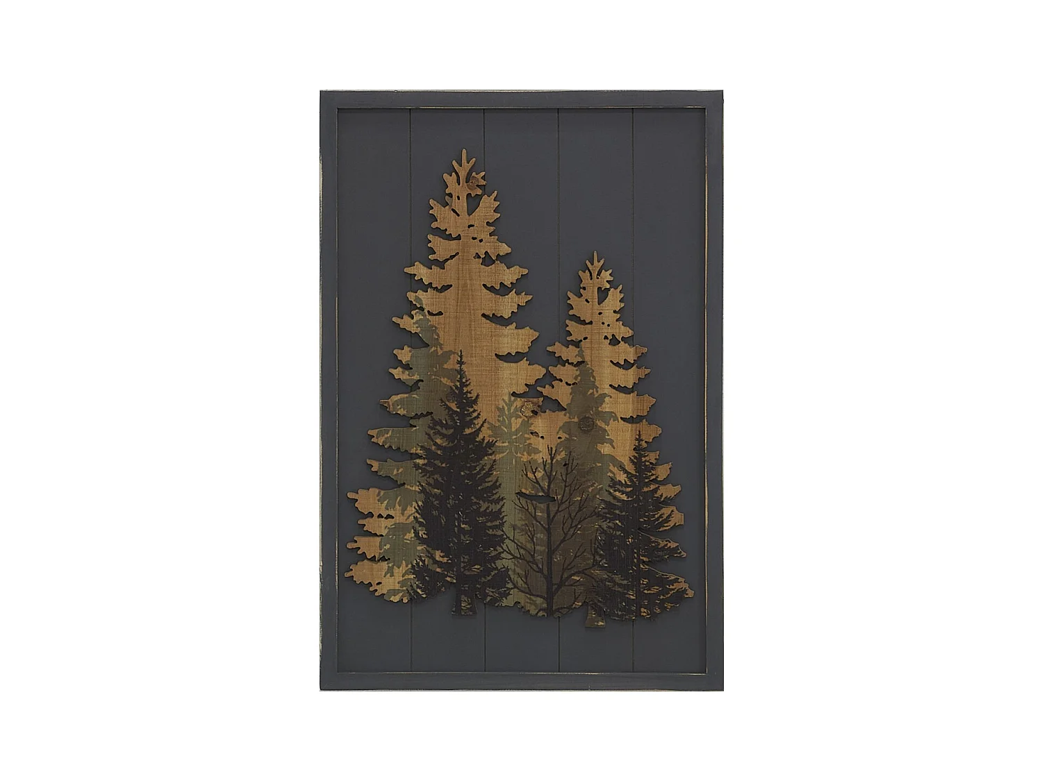 Rahmen aus Kiefer Walddekor