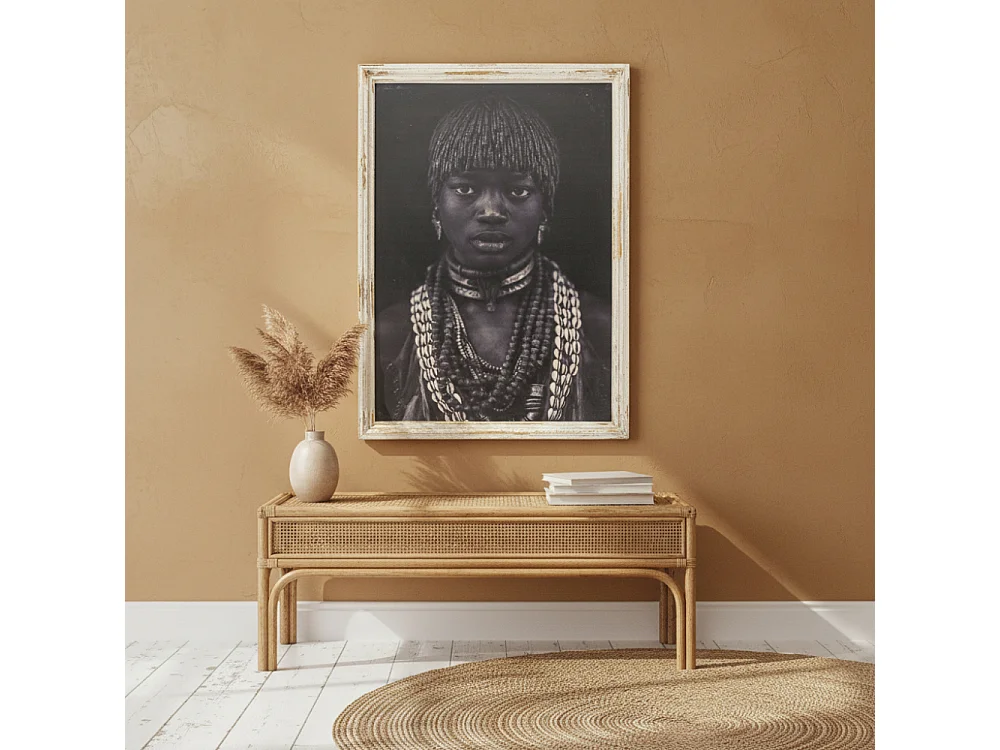 Ritratto di donna africana - Bianco e nero