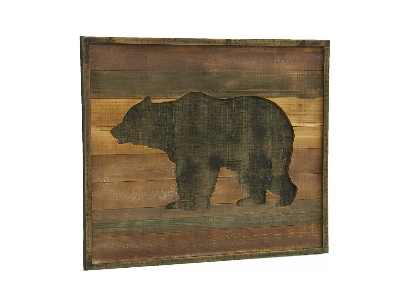 Rahmen aus Kiefer Bärendekor