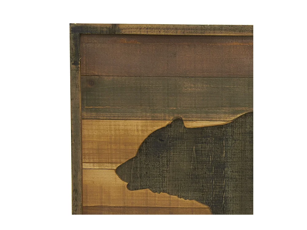 Rahmen aus Kiefer Bärendekor