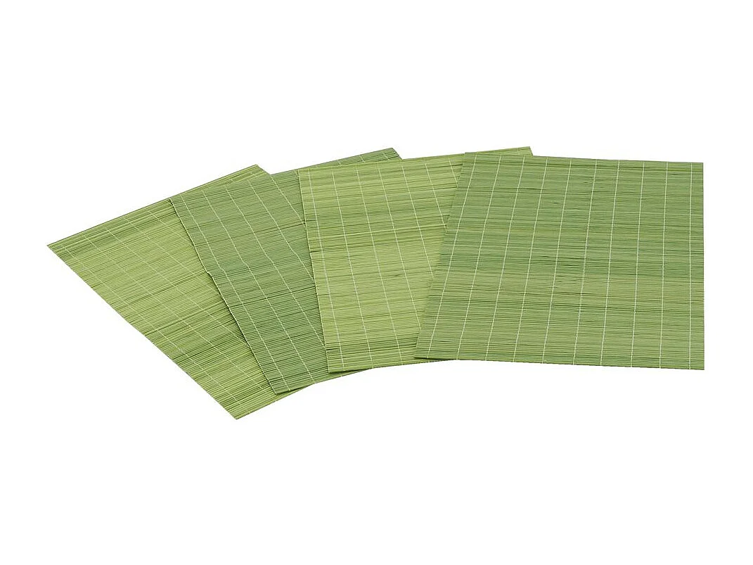 Sets de table en bambou (Lot de 4)