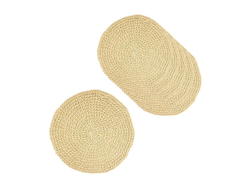 Tovaglietta di carta con cordoncino (set da 6)