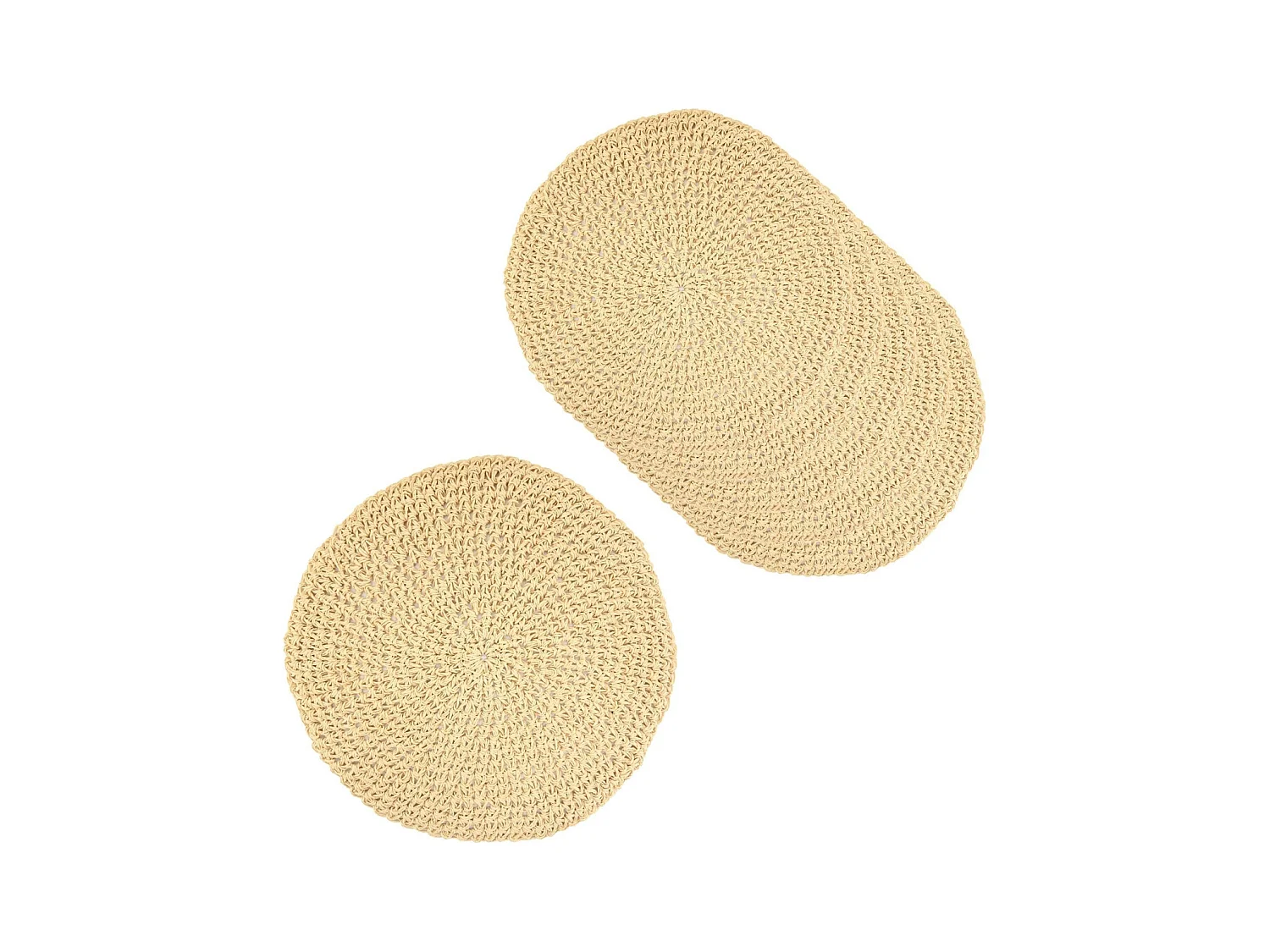 Tischset aus Papierseil (6-stück)