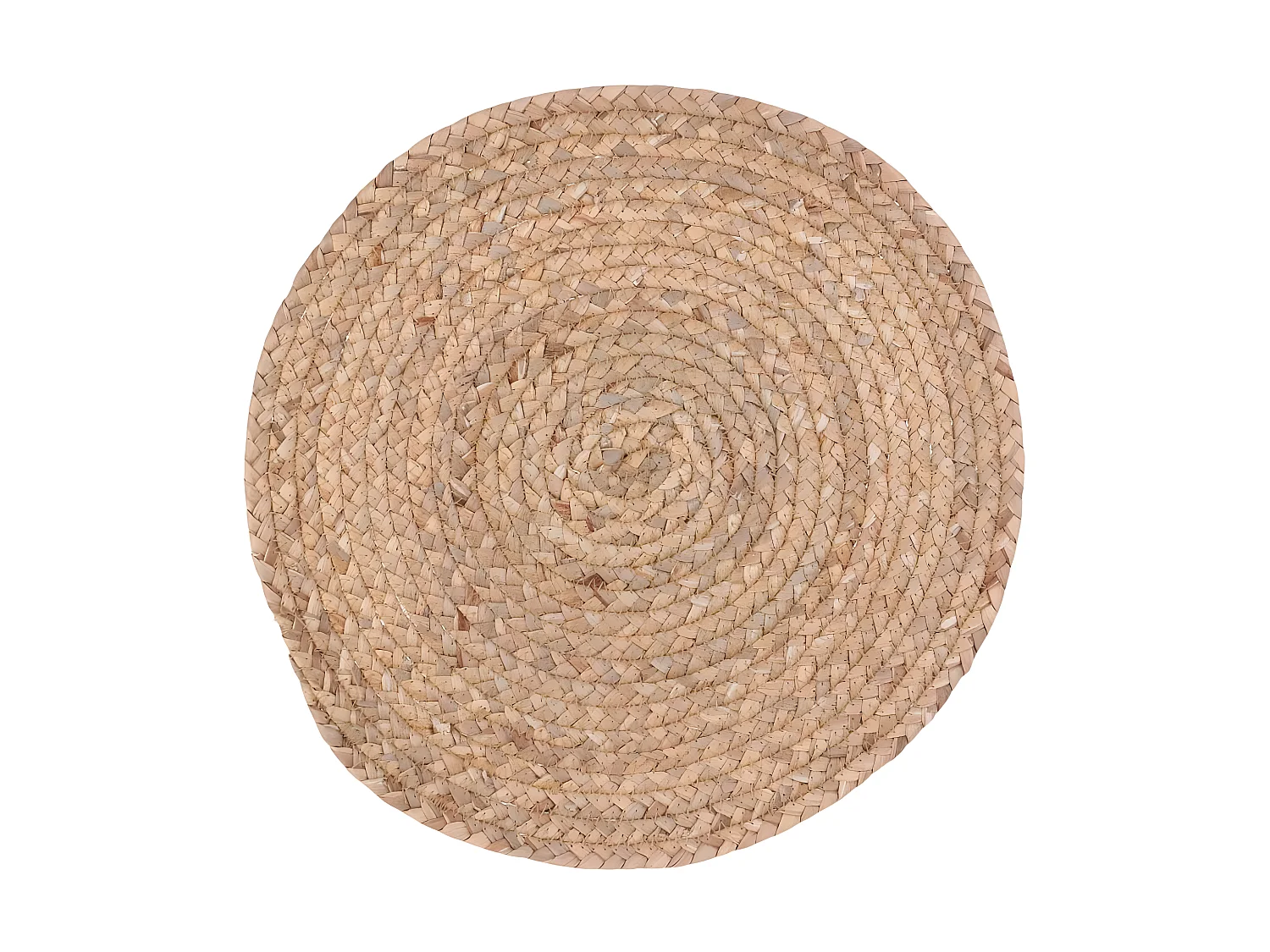 Set de Table Tressé "Jonc de Mer" 38cm Naturel