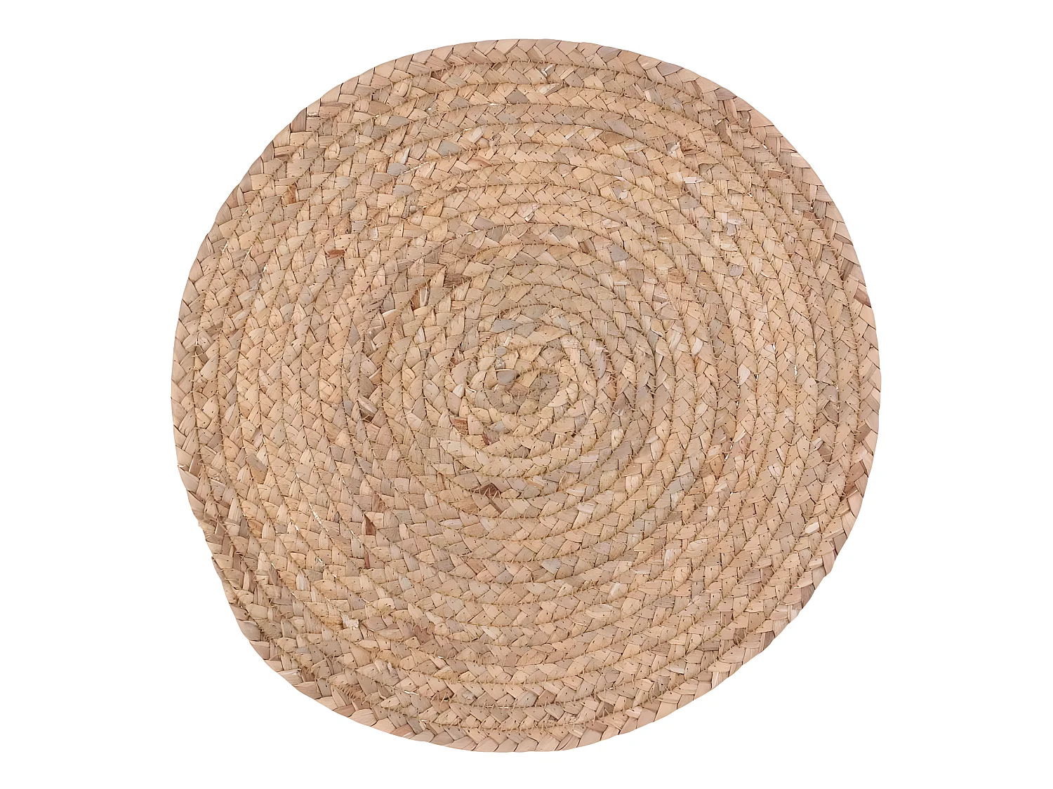 Set de Table Tressé "Jonc de Mer" 38cm Naturel