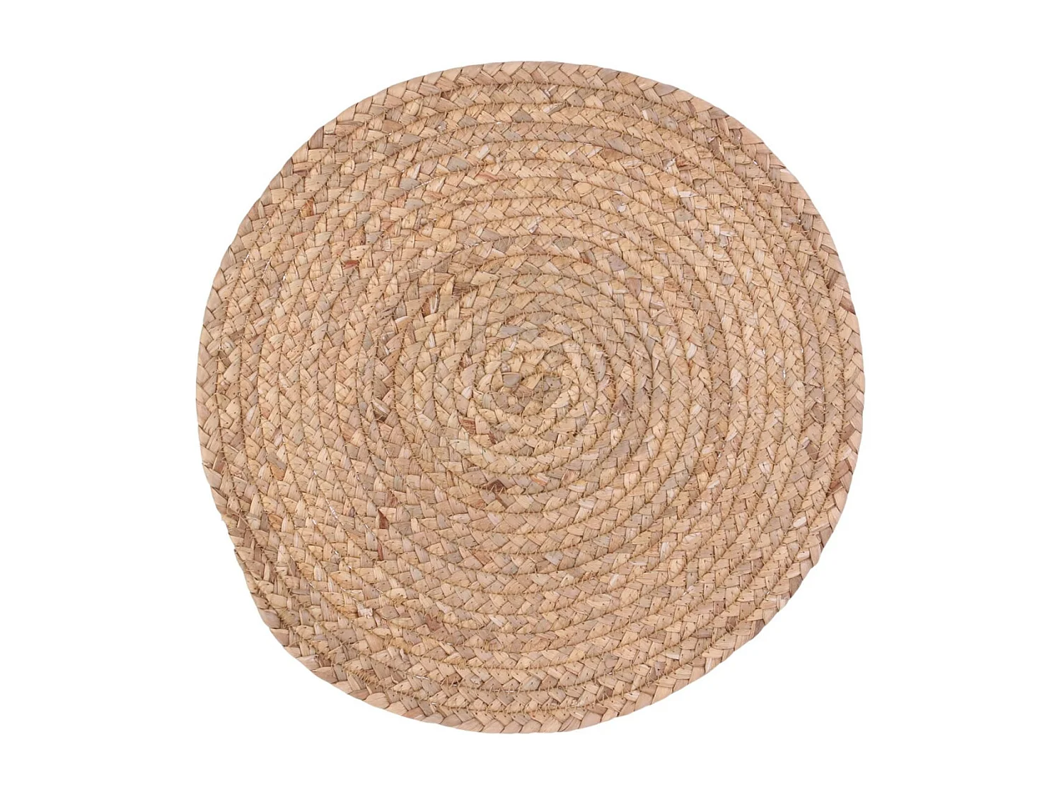 Set de Table Tressé "Jonc de Mer" 38cm Naturel