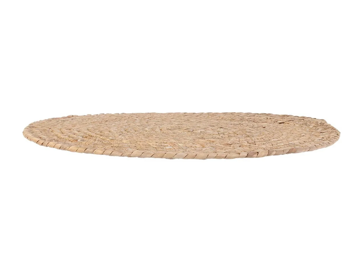 Set de Table Tressé "Jonc de Mer" 38cm Naturel