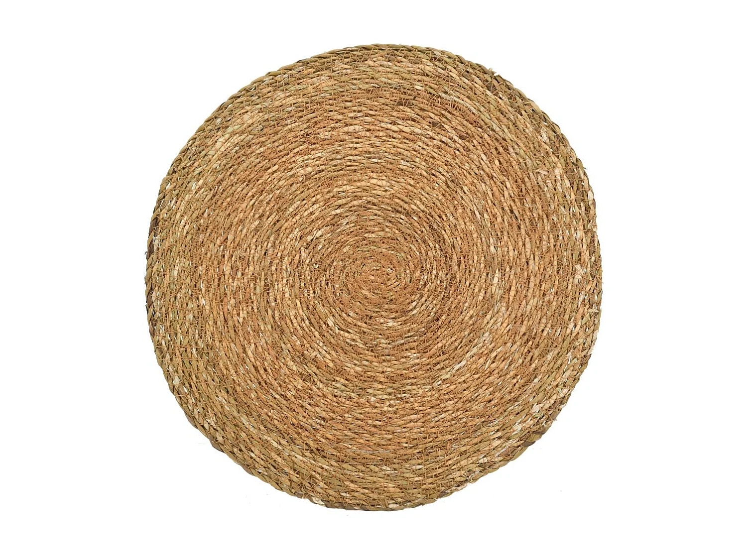 Set de table ronds en jonc naturel Zoho (Lot de 6)