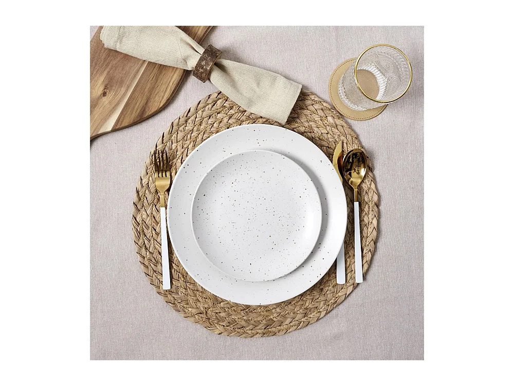 Set de table en jonc de mer tressé Lot de 6