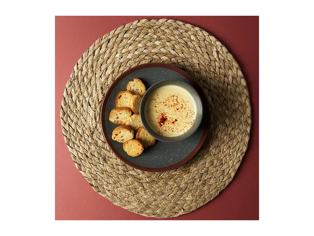 Set de table en jonc de mer tressé Lot de 6