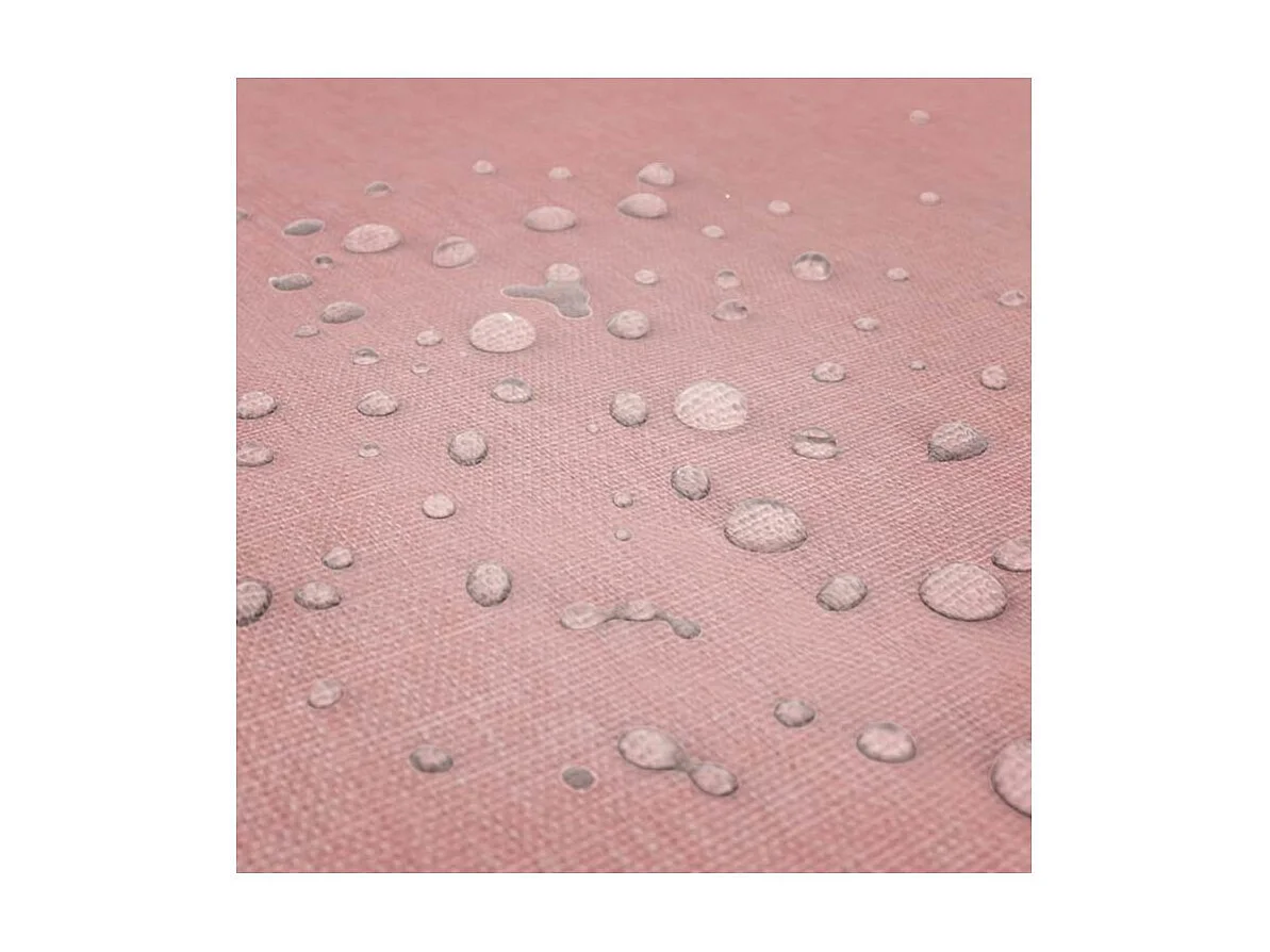 Nappe rectangulaire effet lin imperméable 260 x 170 cm