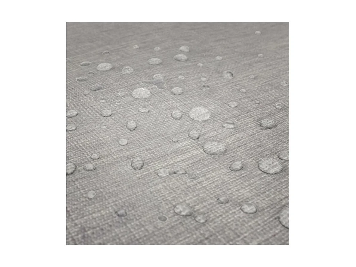 Rechteckige Tischdecke in wasserfestem Leinenoptik 260 x 170 cm