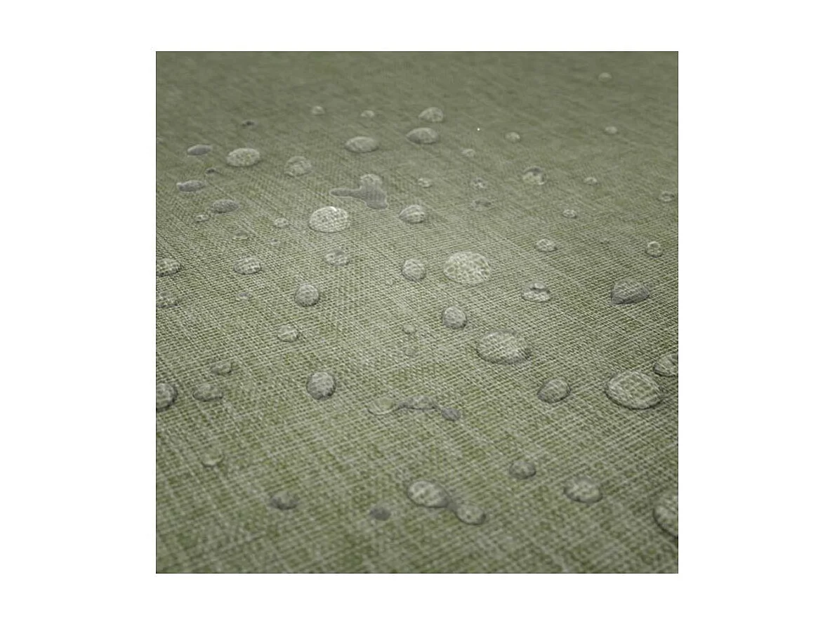 Rechteckige Tischdecke in wasserfestem Leinenoptik 260 x 170 cm