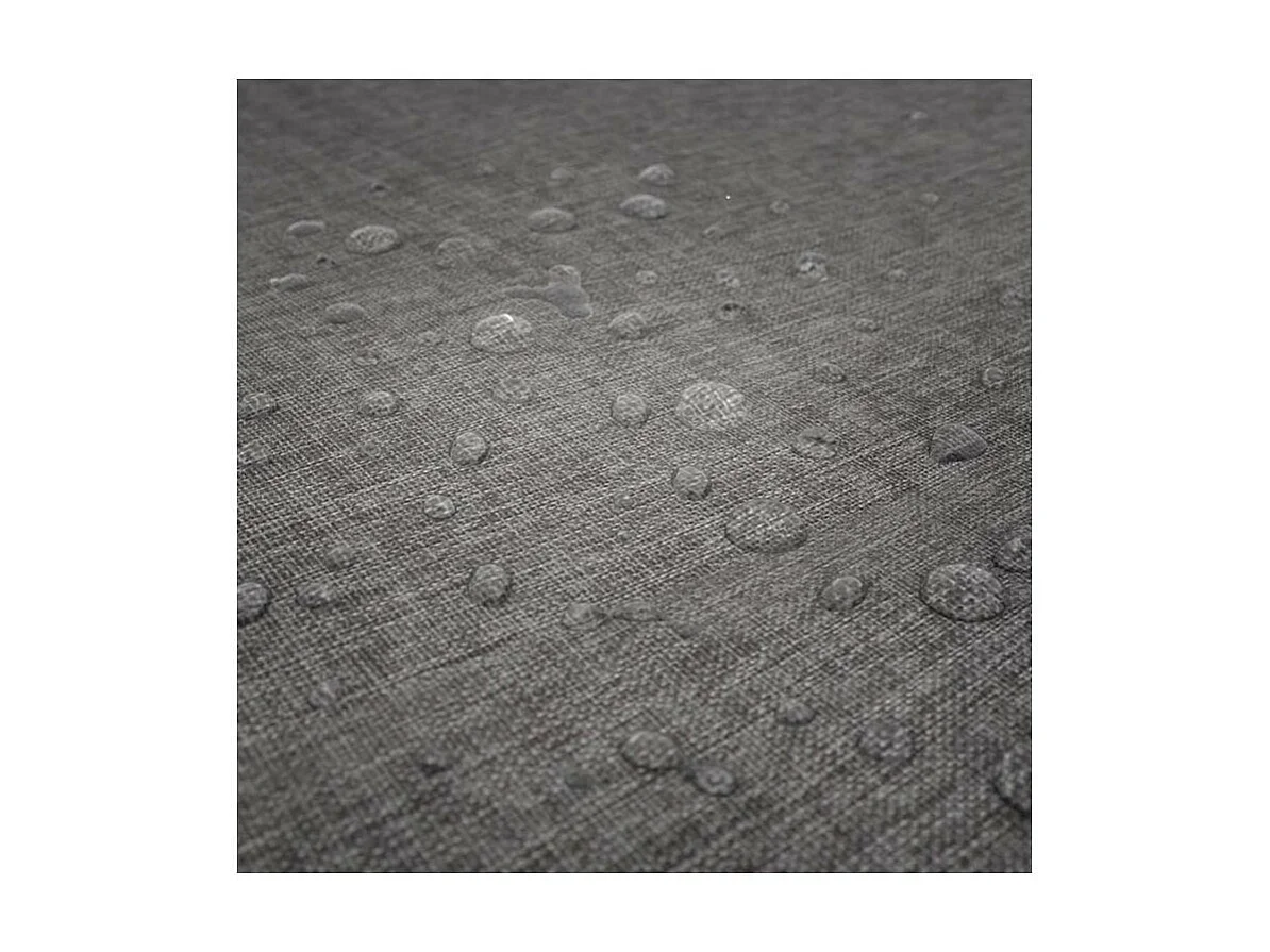 Nappe rectangulaire effet lin imperméable 260 x 170 cm