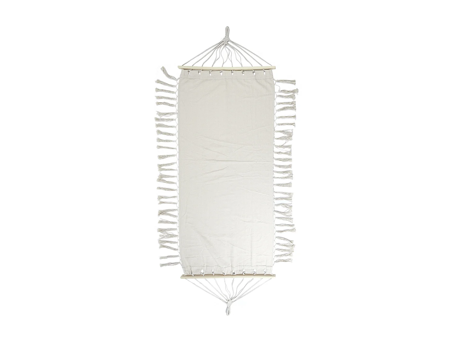 Hammac Franges Terre Inconnue 285x90cm Beige