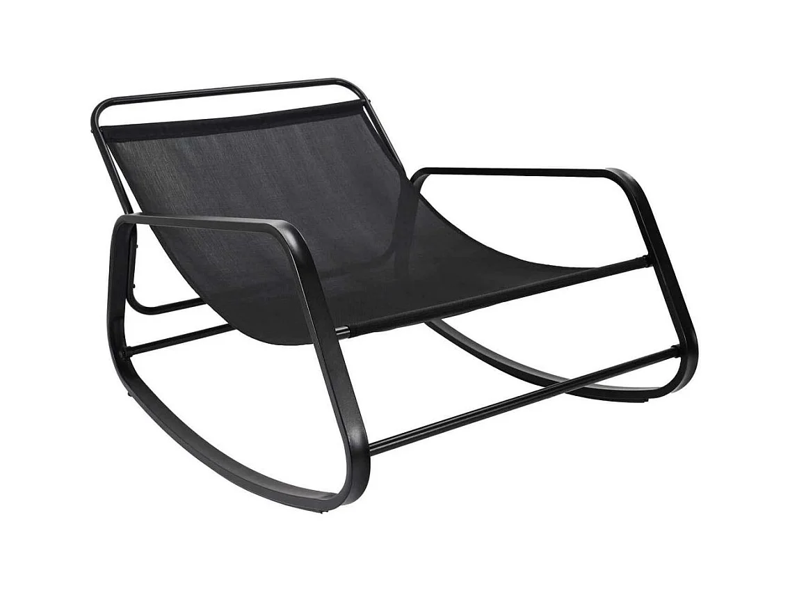 Fauteuil A Bascule Miami Gris