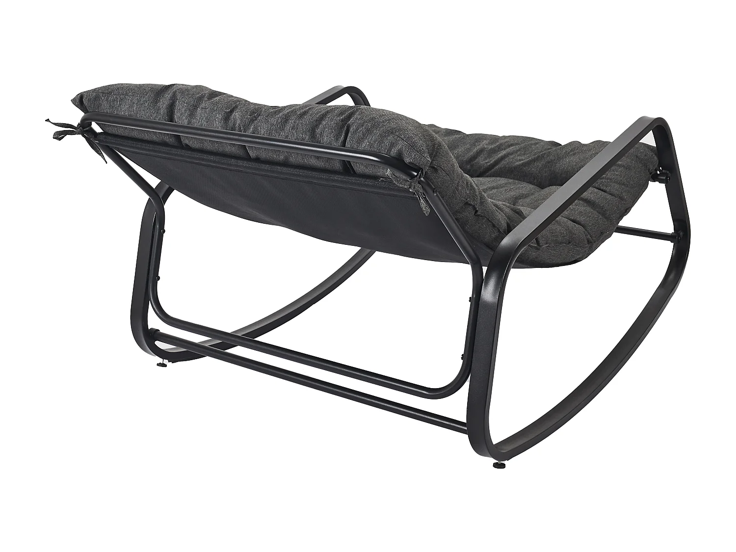 Fauteuil A Bascule Miami Gris