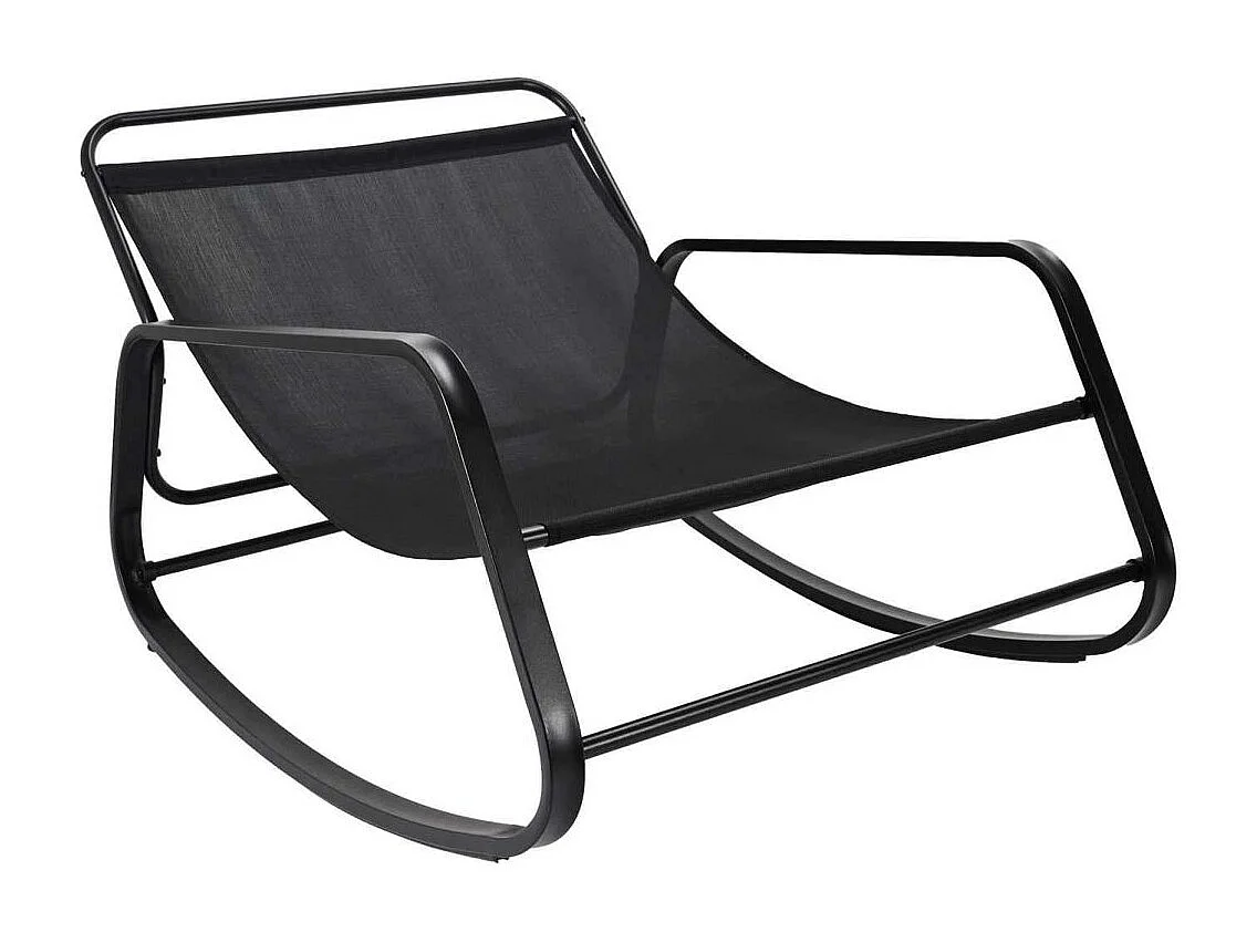 Fauteuil A Bascule Miami Gris