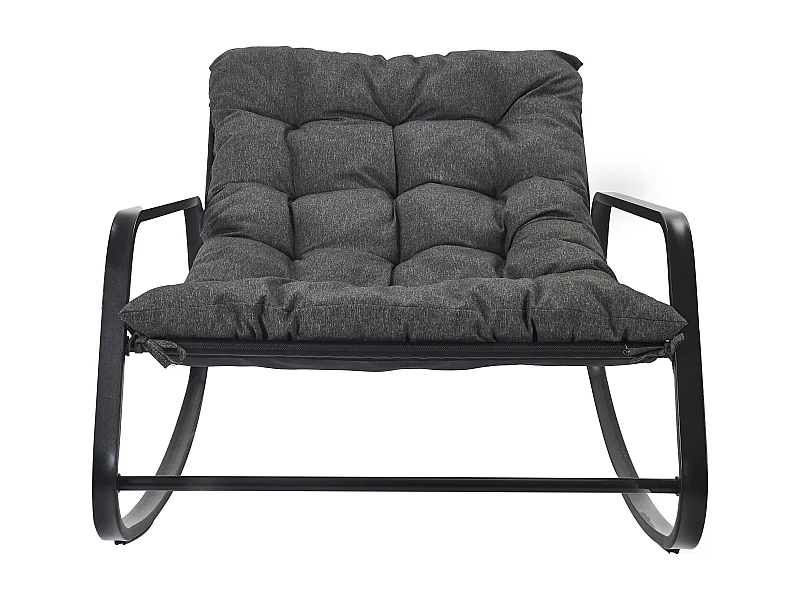 Fauteuil A Bascule Miami Gris