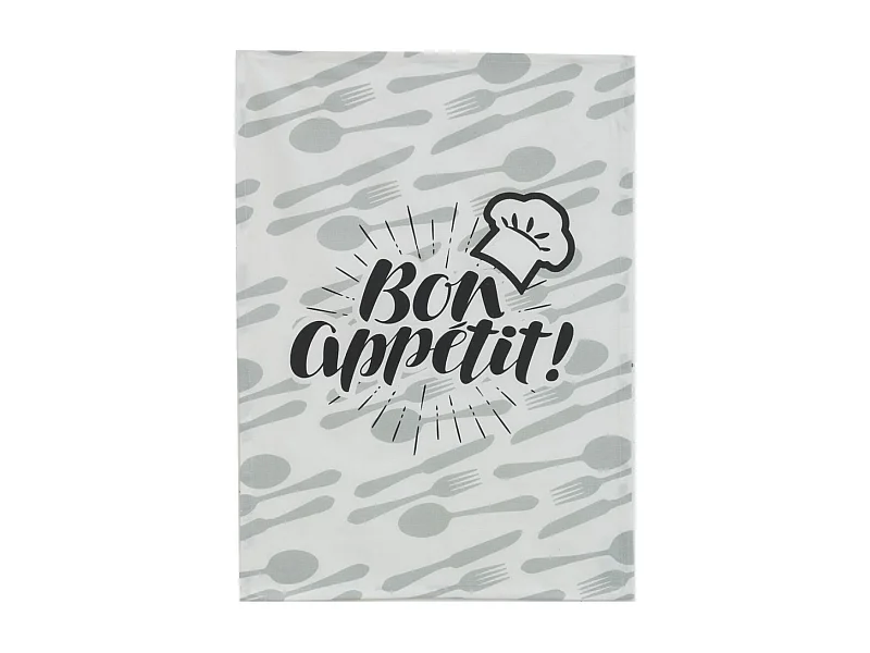 Torchon 100% coton Bon appétit