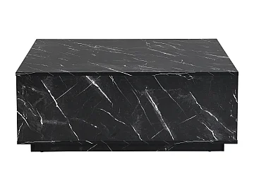 Salontafel vierkant zwart