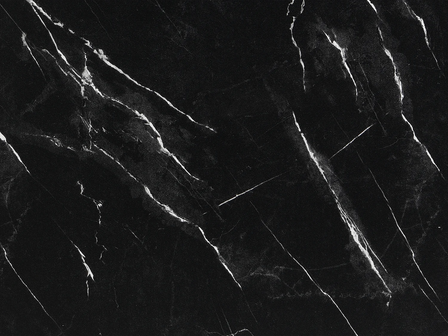 Mesa de centro con 2 cajones de MDF - Efecto mármol negro - ANTRIM de Pascal Morabito