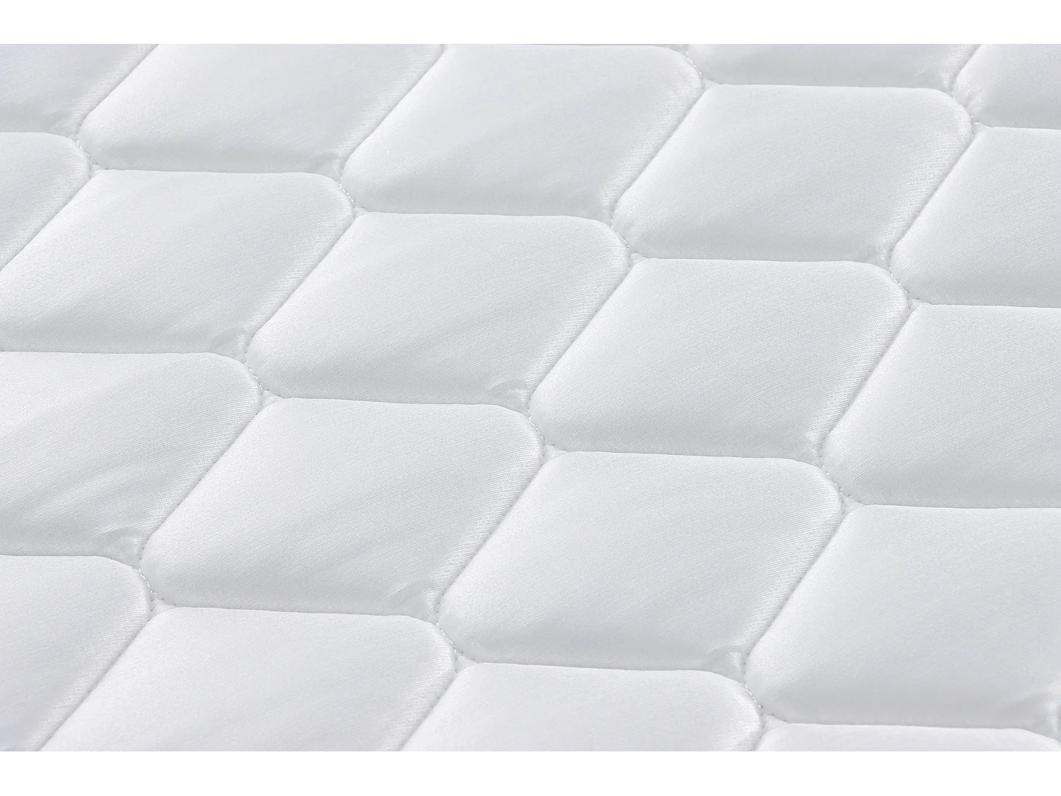 Ensemble 160 x 200 cm cadre à lattes + matelas ressorts et mémoire de forme ép.15cm - WOLKENLOS de YSMÉE