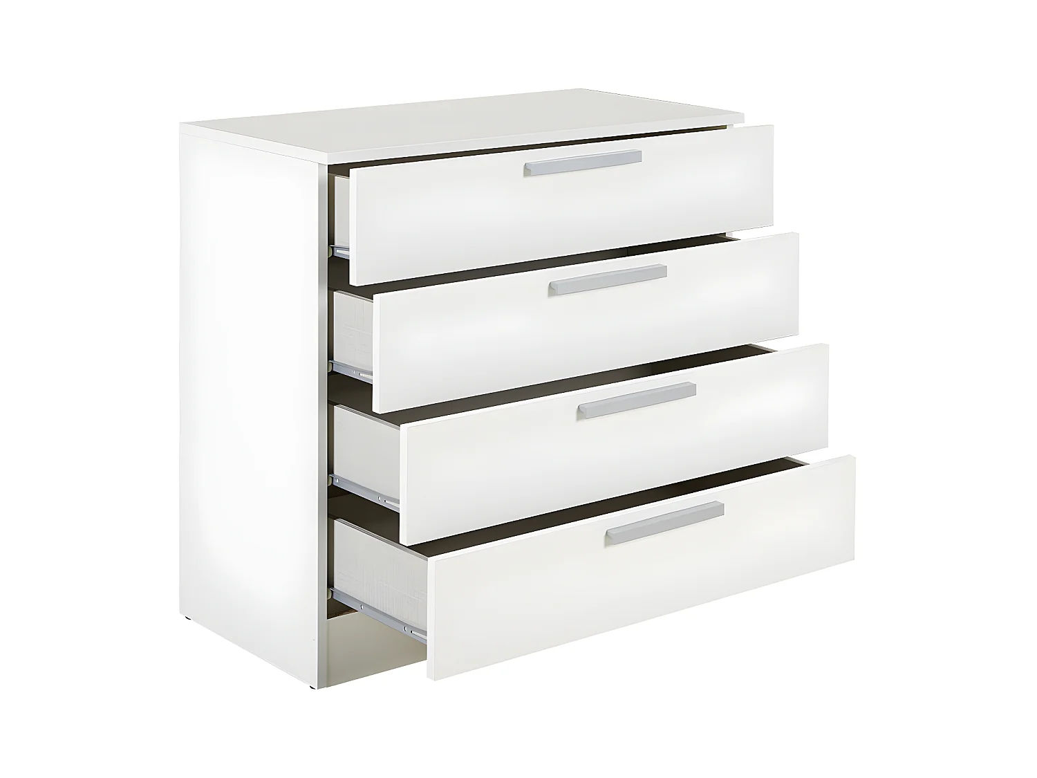 Comò 4 cassetti Bianco - MATHIAS