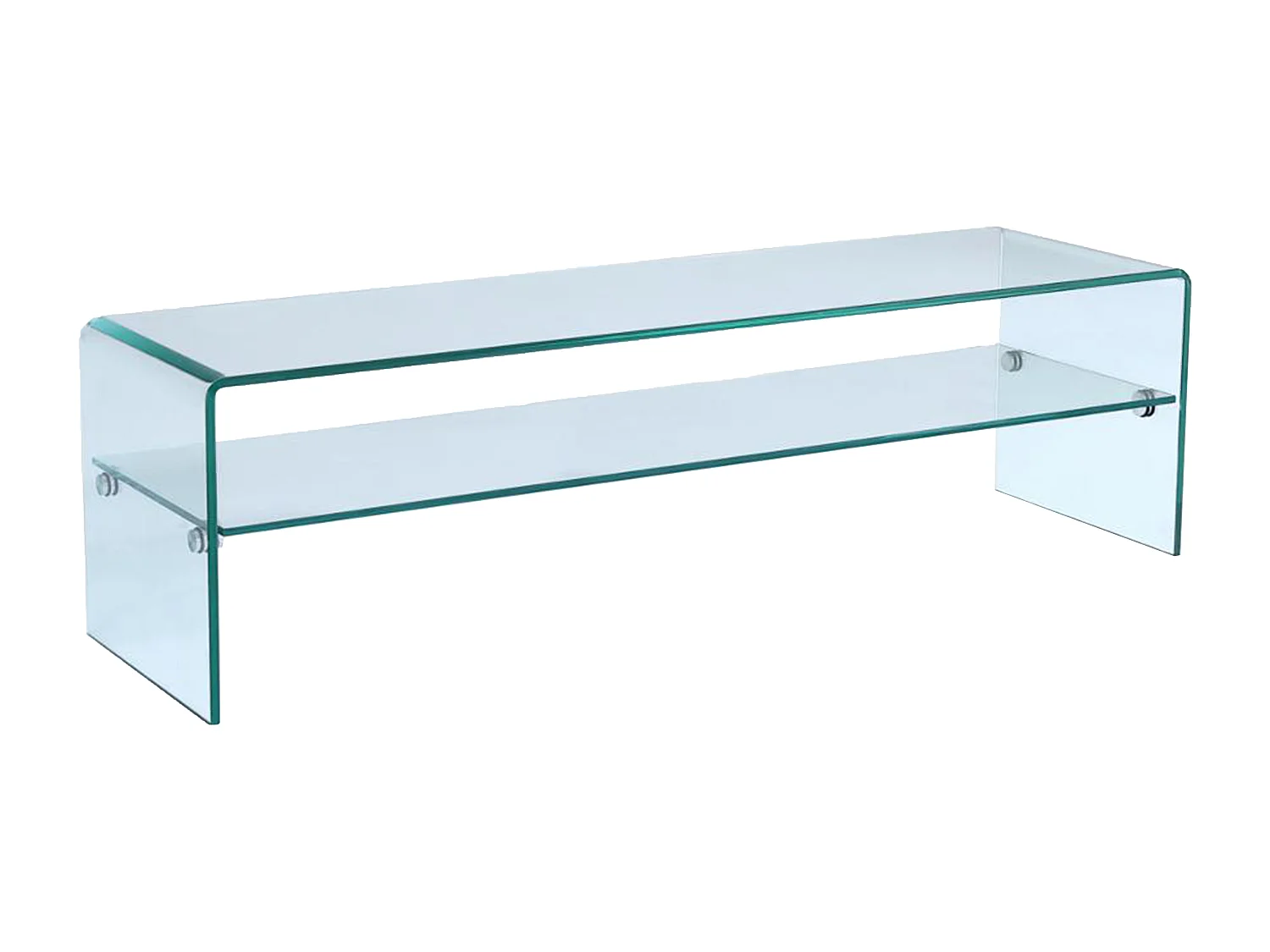 Tv-meubel STILEOS - 1 nis - Gehard glas