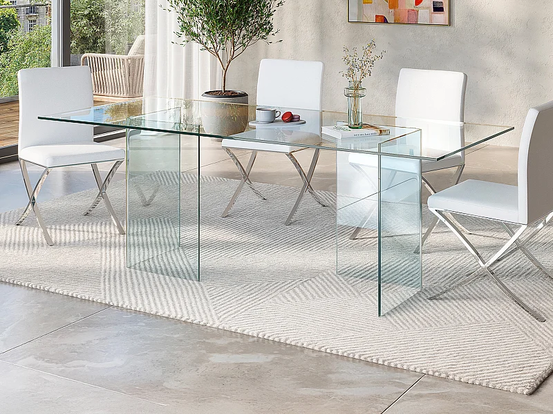 Esstisch - 8 Personen - Glas - COLEDON