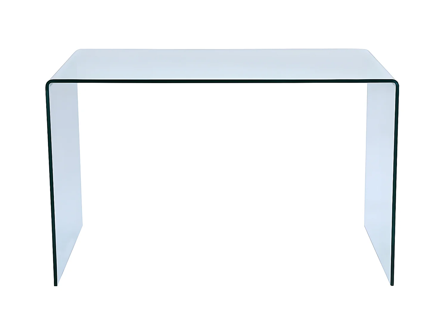 Schreibtisch - gebogenes Glas - ELSTRON