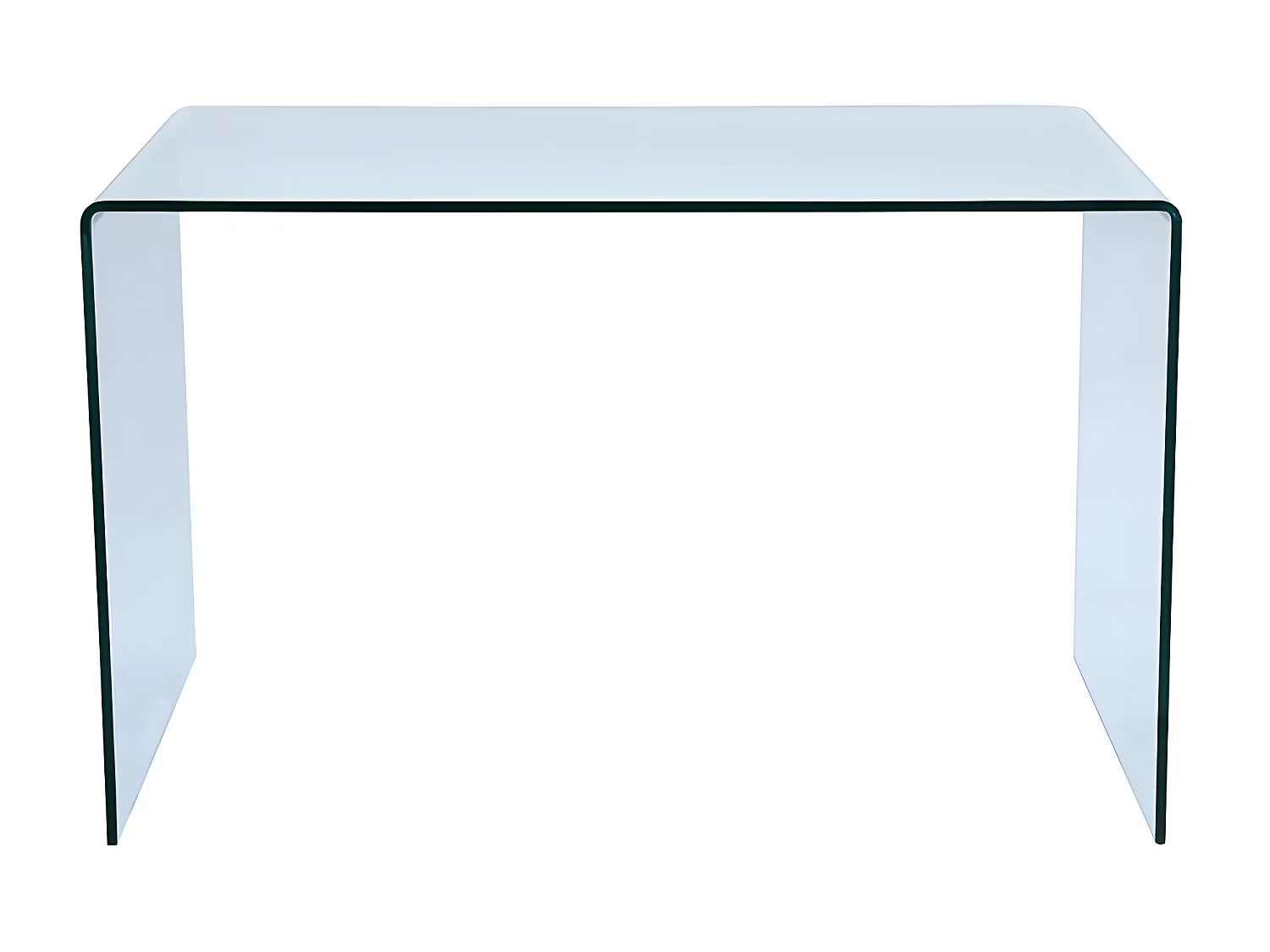 Scrivania in Vetro curvo Trasparente - ELSTRON