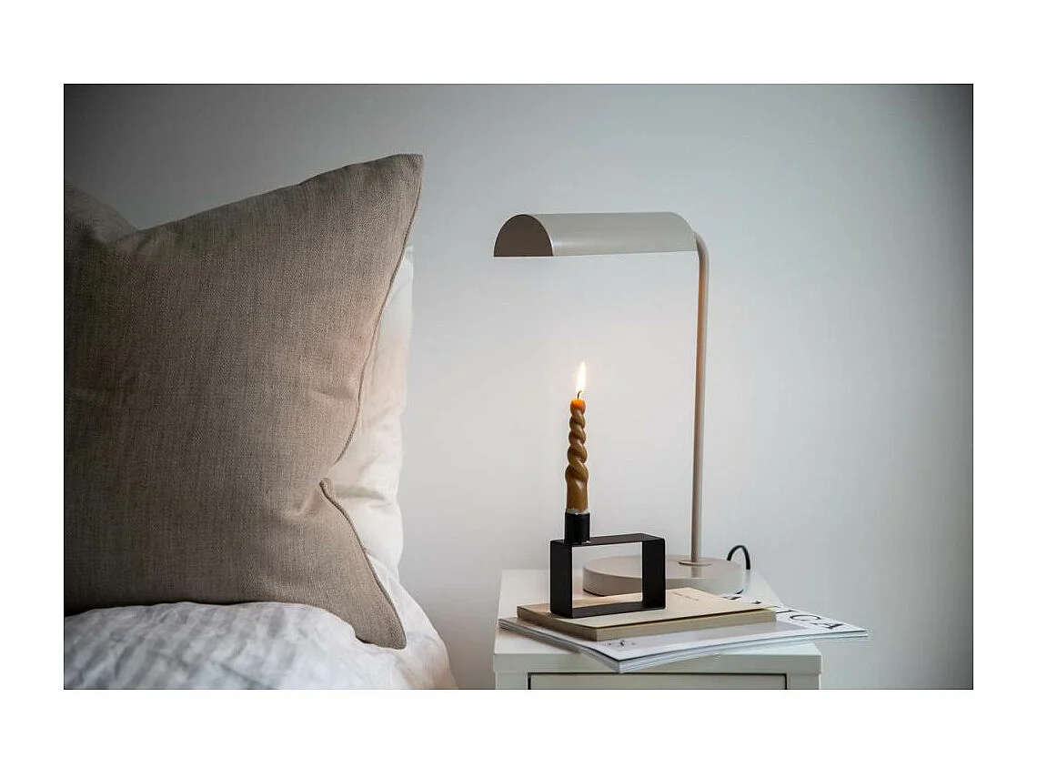 Lampe à Poser Design "Harmonica" 43cm Beige