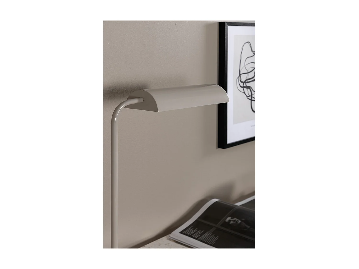 Lampe à Poser Design "Harmonica" 43cm Beige